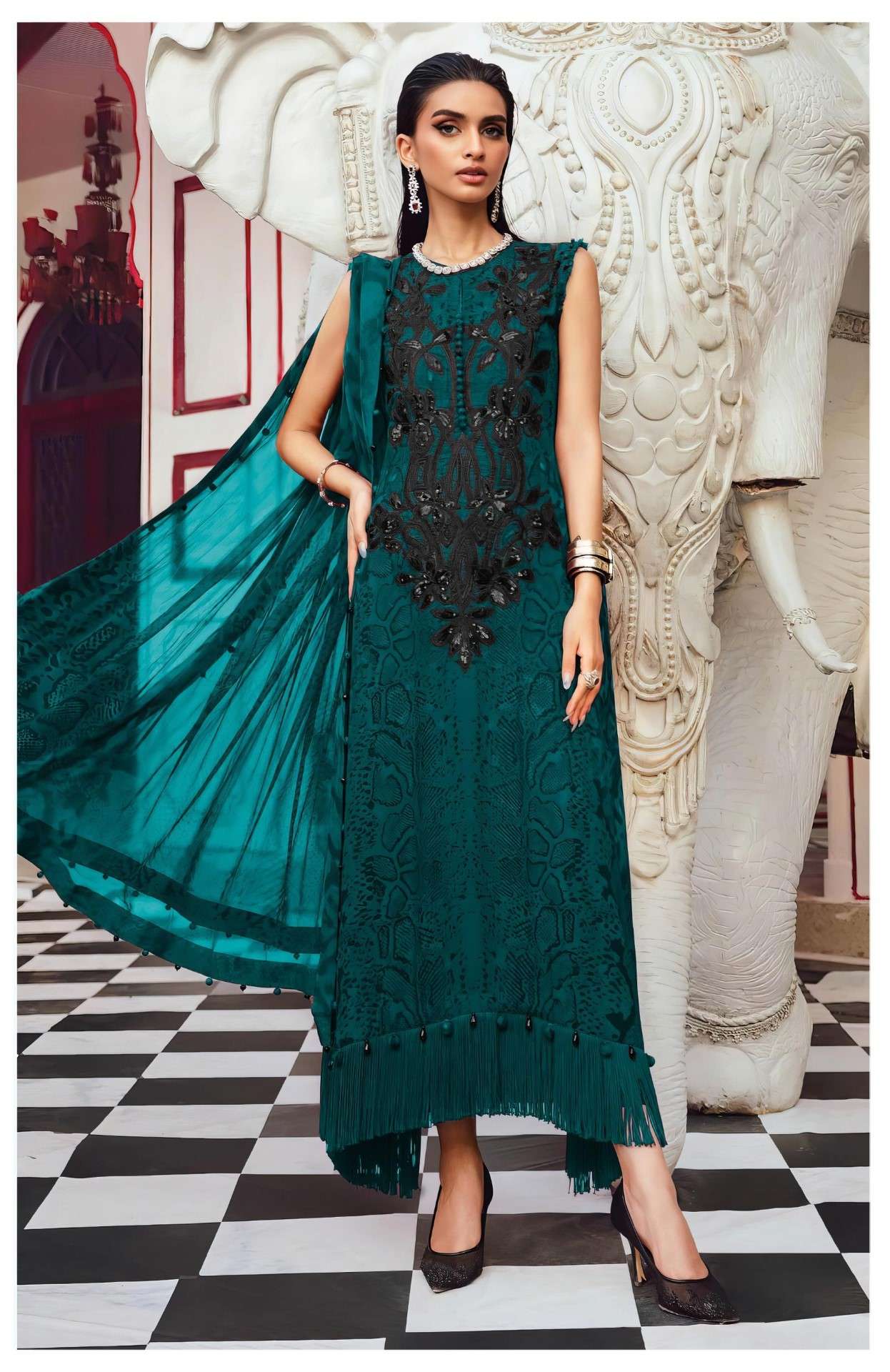 DESIGN NO. AZ-1456-1457-1464C-1464D BY AL ZOHAIB